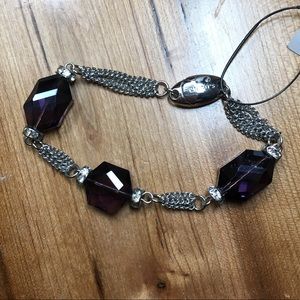 🌹3/$25🌹Chico’s Purple Crystal Bracelet
